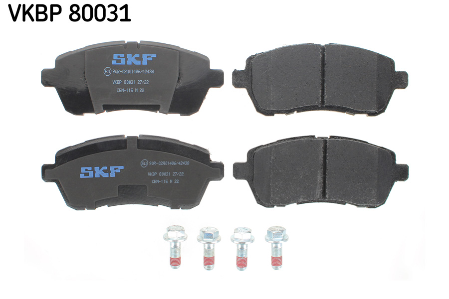 Placute frana SKF VKBP 80031
